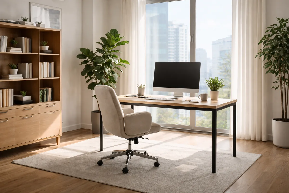 Quelle surface minimale pour un bureau individuel confortable