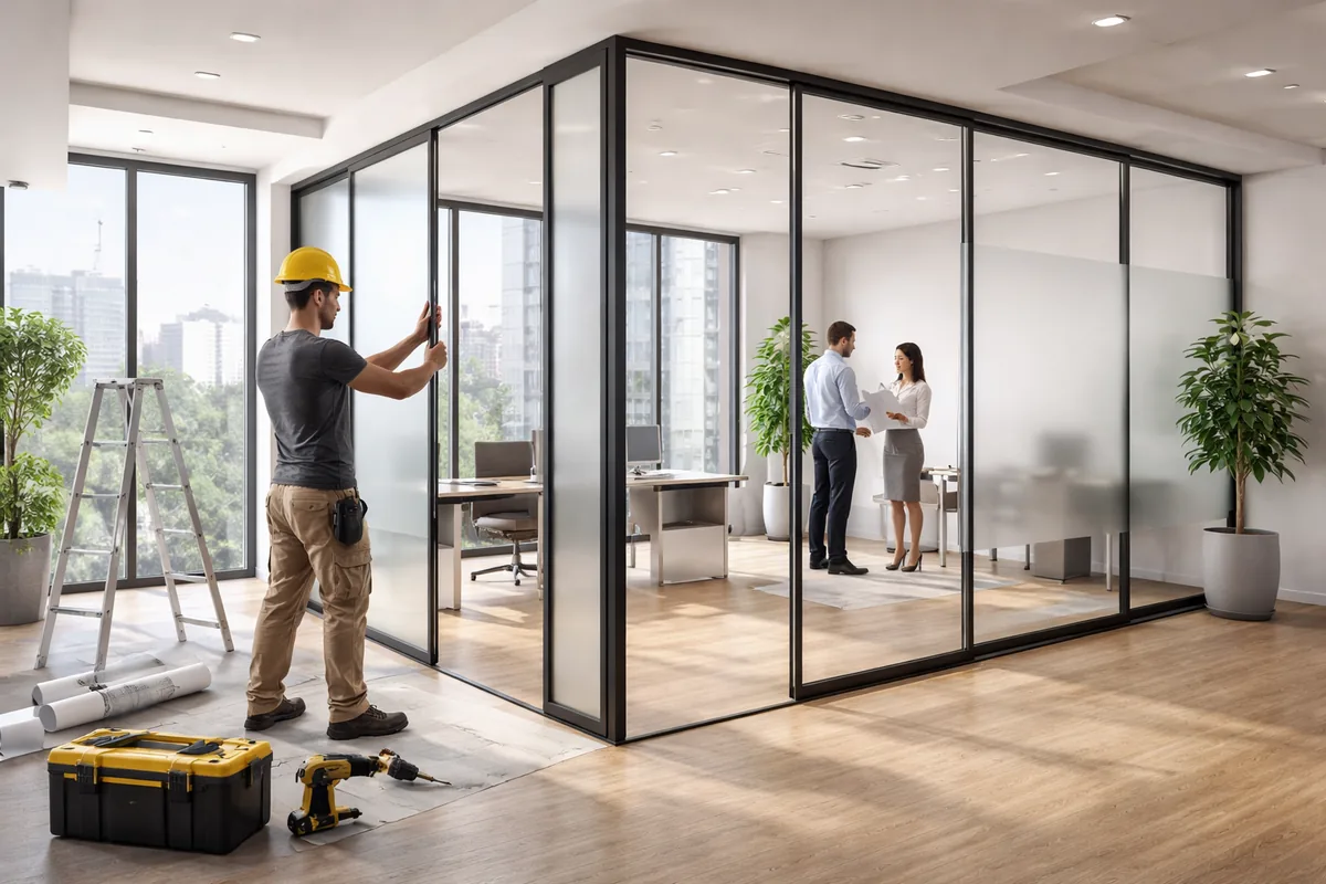 Peut-on installer des cloisons amovibles sans autorisation