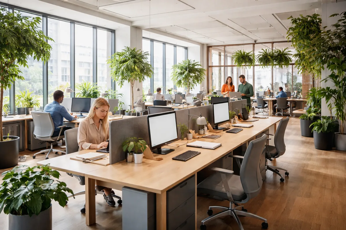 Comment optimiser l'agencement d'un open space pour la productivité