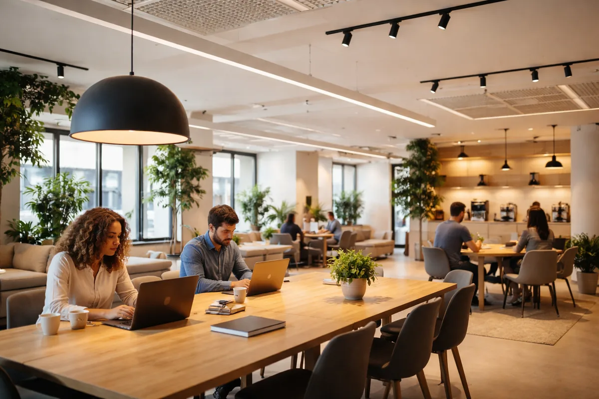 Faut-il un éclairage spécifique pour les espaces de coworking